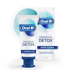 Pasta de Dente Oral-B Gengiva Detox Deep Clean com Flúor de 102g 102g