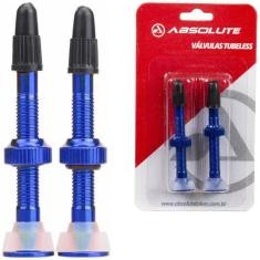 Válvula Tubeless Absolute 48mm 2 Unidades