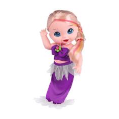 Boneca Baby`s Collection Bela Sereia Roxa - 404 - Super Toys