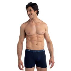 Cueca Mash Boxer Cotton Basic - 070.40, Marinho, G