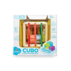 Brinquedo Educativo Cubo Formas Geométricas Poli Baby - Polibrinq