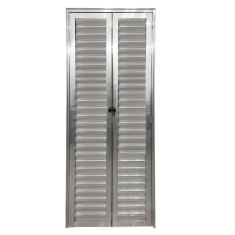 Porta Camarão 2,10x60 lado DIREITO no alumínio brilhante