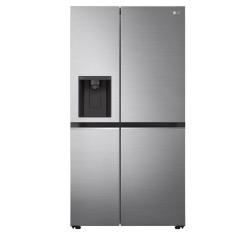 Geladeira LG Side By Side Thinq 611 Litros Inverse Inox 127V GC-L257SLPL
