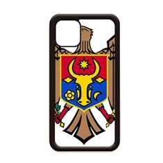 Capa com emblema nacional Moldáva Europa para iPhone 12 Pro Max para Apple Mini Mobile Case Shell