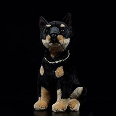 Brinquedo de pelúcia Doberman Puppy - 30 cm - Melhor presente