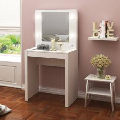 Penteadeira 1 Gaveta com Espelho PE2017 Tecnomobili
