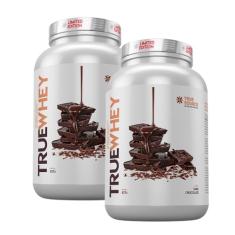 Kit 2X: Proteína True Whey Dark Chocolate True Source 837g