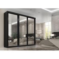 Guarda Roupa Casal Sevilha   C/ 3 Esp - Tonielque Móveis, Onix