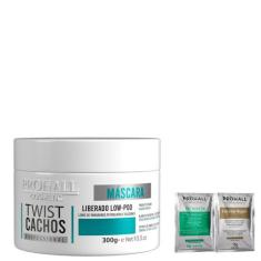 Máscara Low Poo Cabelos Cacheados Twist Curls Prohall 