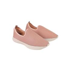 Tenis Feminino Meia Sem Cadarço Slip On Calçar Furadinho - Cazzani, 37