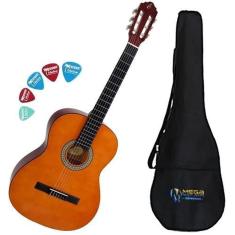 Kit Violão Acustico Start Nylon N-14 Natural Giannini