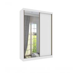 Guarda Roupa Roma 2 Portas Correr C/espelho Tcil