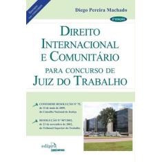 Livro - Direito internacional e comunitário para concursso de juiz do 