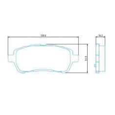 Pastilha de Freio Dianteiro Ford Ka Fiesta New 2011 em diante Jurid HQ