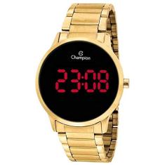 Relógio Feminino Champion Digital CH40142H - Dourado
