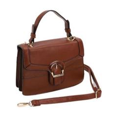 Bolsa Feminina Transversal Pequena Com Alça De Mão Preto-Feminino