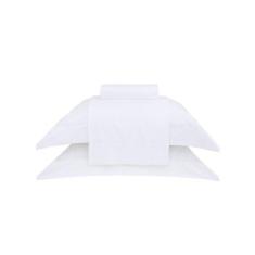 Jogo De Cama Queen Cetim 300 Fios Buddemeyer Damask Branco