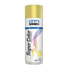 Tinta Spray Super Color De Uso Geral Dourado 350ml Tek Bond