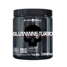 GLUTAMINE TURBO 300G - BLACK SKULL SEM Sabor 