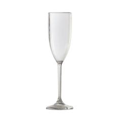 Taça De Champanhe 150ml Natural Em Policarbonato Linha Salut Vem