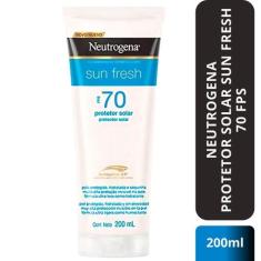 Protetor Solar Corporal Neutrogena Sun Fresh Fps 70 200ml, 200ml