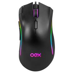 Mouse Oex USB Graphic 10.000DPI com LED - MS313