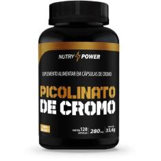 Picolinato De Cromo 280mg 120 Cáps Nutry Power - ApisNutri
