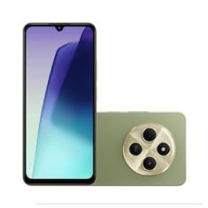 Smartphone Xiaomi Redmi 14C BR 4G Verde 256GB, 4+4GB RAM Virtual, Tela de 6,8", MediaTek Helio G81 Ultra e Câmera Traseira Dupla de 50MP