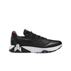 Reebok JJ IV Cross Trainer masculino, Preto/branco/cinza puro