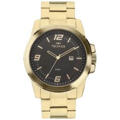Relógio Masculino Technos Casual Racer Dourado 2115Mnzs/4P