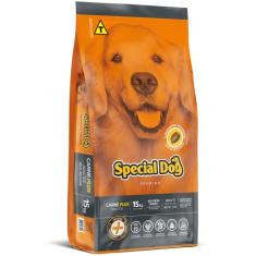 Ração Special Dog Premium Carne Plus Adultos 15Kg