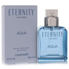 Perfume Masculino Eternity Aqua Calvin Klein 100 Ml Eau De Toilette