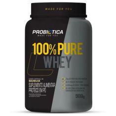 100% Pure Whey Probiotica Baunilha 900G