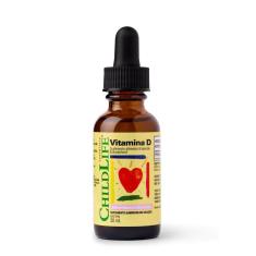 Vitamina D3 Infantil Childlife Liquido em Gotas Sabor Frutas 30 Ml