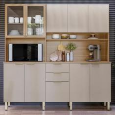 Cozinha Compacta 10 Portas 2 Gavetas Amora Demobile