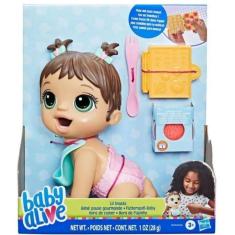 Boneca Baby Alive - Hora Da Papinha - Morena - F2618 Hasbro