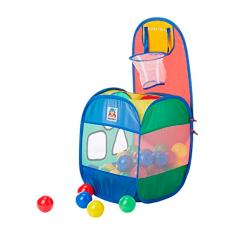 Brinquedo Diverso Basket Ballgame com 60 Bolinhas Braskit