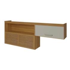 Armário Aéreo p/ Cozinha Princesa c/ Nicho e 2 Portas Basculante Ripad