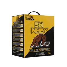Whey Protein 5W 1Kg - MBD Nutrition, 1 Kg, Doce de Leite