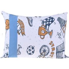 Jogo De Fronha Infantil Solteiro Malha 100% Algodão