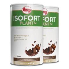 Kit 2 Isofort Plant Vitafor 450G Cacau