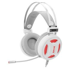 Headset Gamer Redragon Minos Lunar White Usb Driver 50mm Plug And Play Branco H210w