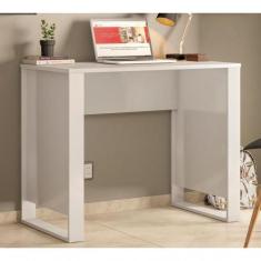 Mesa Escrivaninha Para Computador Office 29500 Branco - DEMÓBILE