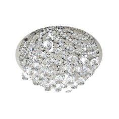 Plafon De Cristal  Redondo 30Cm    Living Loft - Arevo Iluminação