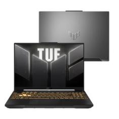 Notebook ASUS TUF Gaming F16 FX607VJ NVIDIA RTX 3050 Intel Core 5 210H 16Gb Ram 512Gb SSD Windows 11 Home Tela 16 Nível IPS 144Hz Cinza - RL007W