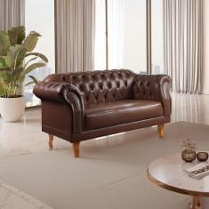 Sofá 2 Lugares Chesterfield Clássico Duque - Zurc Decor