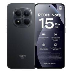 Smartphone Xiaomi Redmi Note 15 PRO 5G 512GB 8GB Câmera 200MP Tela AMO