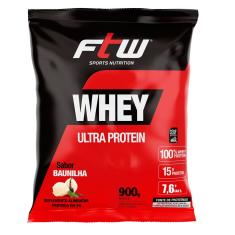Whey Ultra Protein - 900g Refil Baunilha - FTW