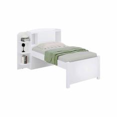Cama Solteiro Milênio Plus D`Doro Móveis Branco
