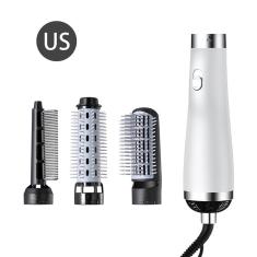 Secador de cabelo de ar quente e escova para alisar o cabelo